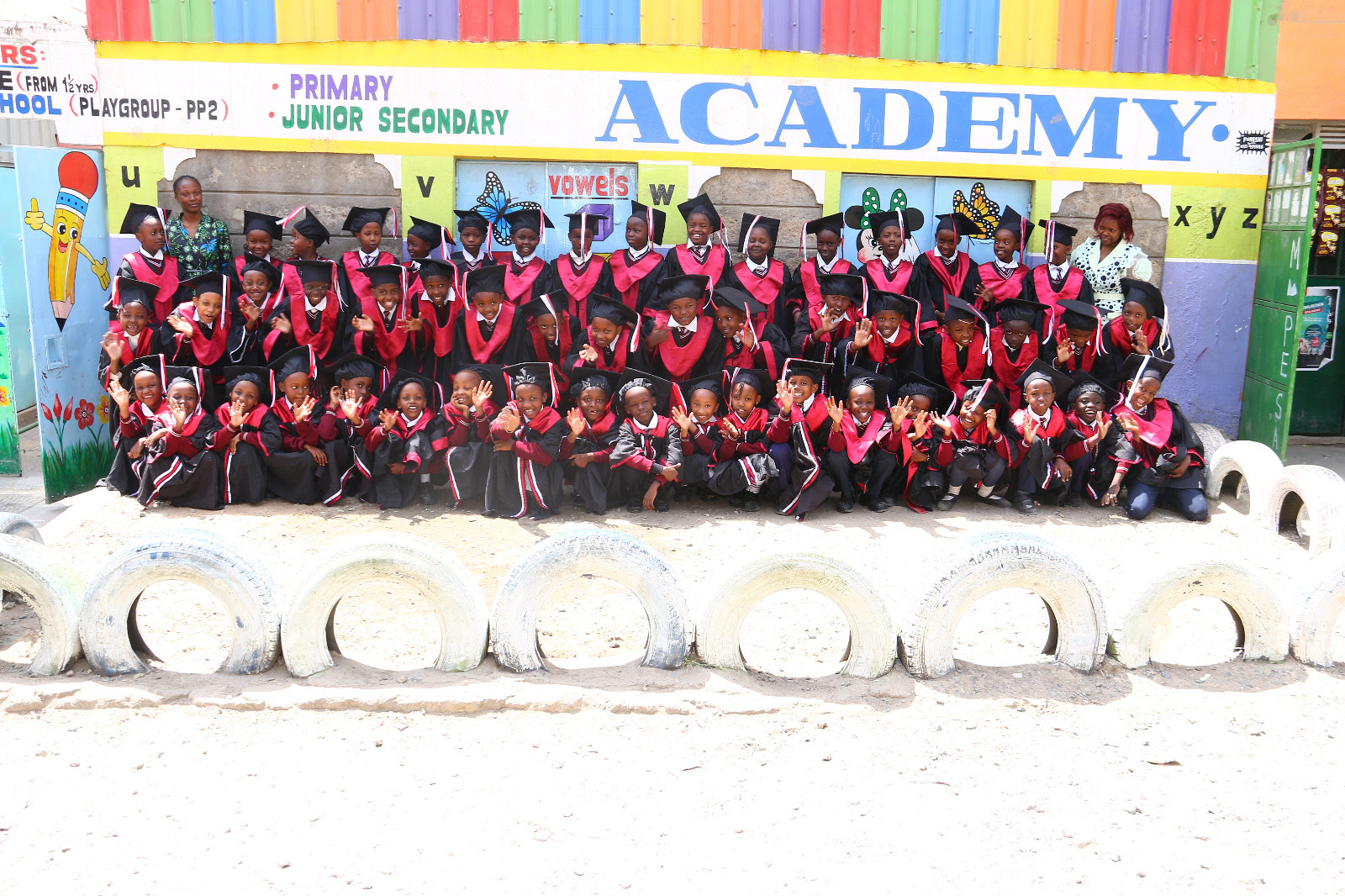 Pre-primary graduation class